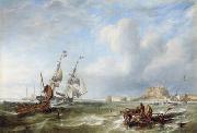 unknow artist Seascape, boats, ships and warships. 127 Germany oil painting reproduction
